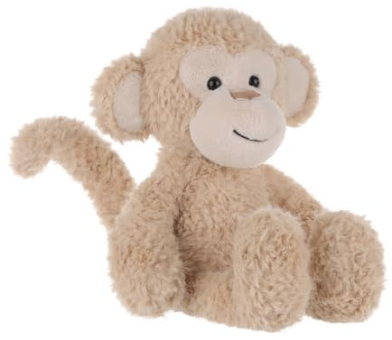 Apricot Lamb AFFE Plüschtiere für Kinder, weiche niedliche Kuscheltier für Baby Mädchen und Jungen, Flauschige Happy Monkey AFFE 23 cm