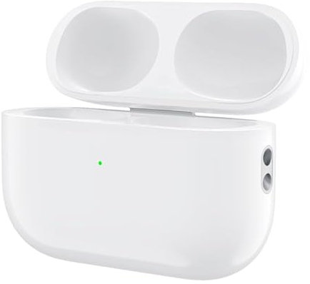 Charging Case for AirPods Pro 1st/2nd Generation, Charger Port for Airpod Pro 2nd/1st Replacement Charger Case Built-in 660 mAh Battery Support Wireless & Wired -No Earbuds (L Port)