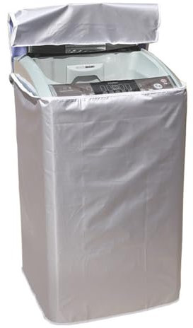 Morkite Funda para Lavadora con Carga Superior, Funda para Lavadora y Secadora Impermeable(M)