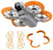 POFIBO Propellerschutz für DJI Neo Zubehör - Komplettes Propeller Anti-Kollision Protektor für DJI Neo Drohne Zubehör (Orange)