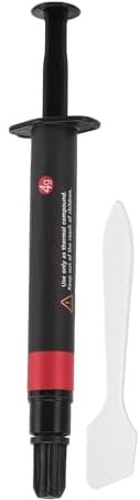 Nixiara Thermal Paste for CPU - Thermal Paste with High Thermal Conductivity, Thermal Paste for Cooling | Thermal Silicone with Safe Conductivity, Metal Based Thermal Paste Cleaner