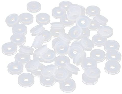 ABOOFAN 50piezas Juntas De Silicona para Olla Presión Sellado Resistente Al Calor Válvulas Flotantes Repuestos para Tapas De Ollas De Cocina Rápida Wmf