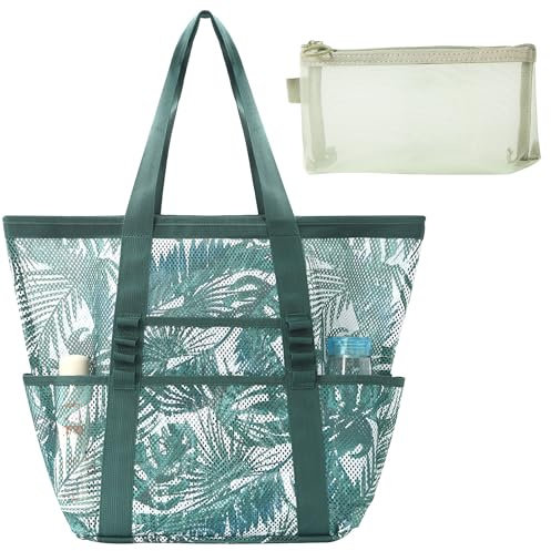 BACH AND BOUJEE Transparente Strandtasche Für Outdoor Strand Aufbewahrung