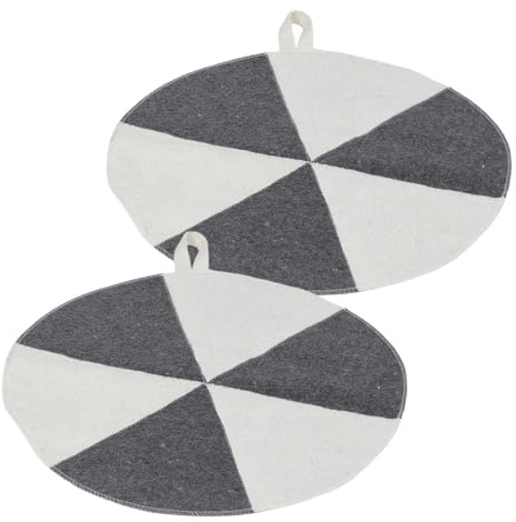 Milisten 2stücke Sauna Sitzunterlage Aus Filz Wasserabsorbierendes Sitzkissen Für Spa Und Sauna Bequeme Wärmedämmmatte Für Saunabänke Und Stühle