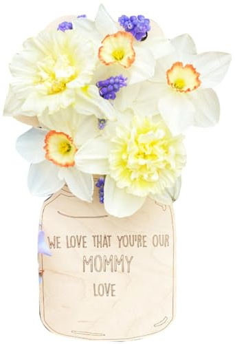 Bosiyrggrl Personalized Mother Gift New Mother'S Day Flower Stand Gifts for Mother Easy to Use C
