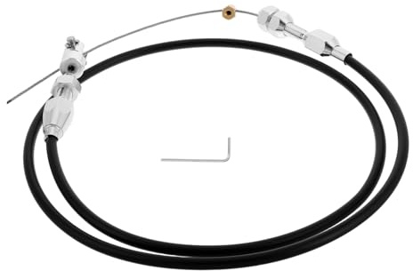 HANABASS Car Throttle Cable Kit Throttle Cable Housing for Small Engines Vehicles Ends Replacement