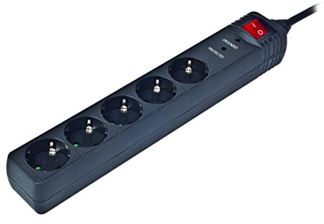 Gembird SPG5-C-15 power strip (5 x Outlet Strip)
