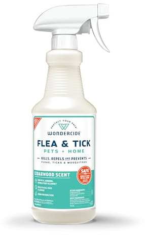 Wondercide Cedar Flea & Tick Spray for Pets Plus Home with Natural Essential Oils 16 fl. oz.