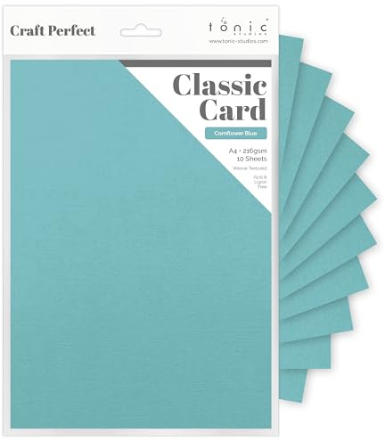 Craft Perfect Card A4, Cornflower Blue