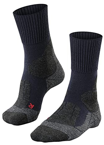 FALKE Herren TK1 Wandersocken starke Polsterung antiblasen warm dick | Hoher Schutz für Berggelände
