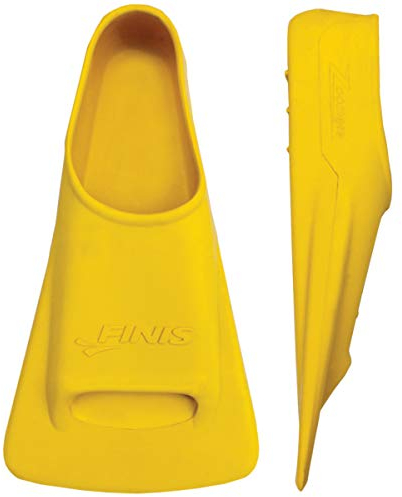Finis Zoomers Training Fins, Yellow, M: 5-7/F: 6-8