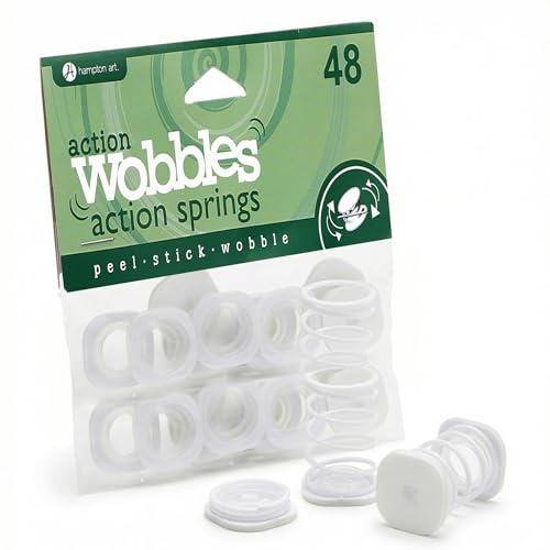 Hampton Art Action Wobbles, Standard Size, 48 Pack