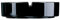 Arcoroc ARC 55878 Cologne - Cenicero (8,5 cm, Cristal, 6 Unidades), Color Negro