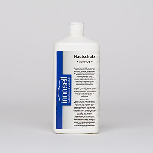 Innosell Hautschutz Flüssighandschuh Protect auf Polymerbasis unsichtbarer Handschuh wasserfest 1 L