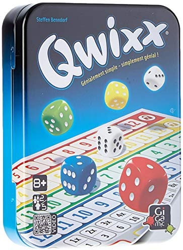 GIGAMIC - Würfelspiel Qwixx, 8 Jahre bis 99 Jahre, JNQX