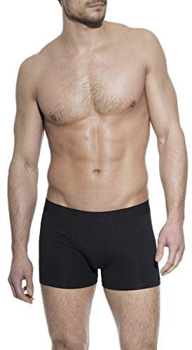 Bread & Boxers - Organic Cotton - 3er Pack - Shorts aus Bio-Baumwolle - Black, Größe XXL, Farbe Black