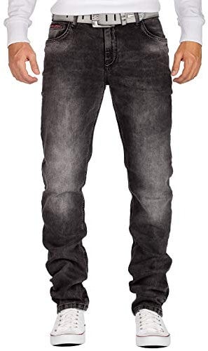 Cipo & Baxx Herren Jeans CD533-bans Grau W38/L34