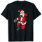 Handball Weihnachtsmann Handballer Trainer Mannschaft T-Shirt
