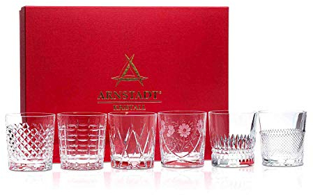 ARNSTADT KRISTALL Das Männer-Geschenk: Whiskyglas-Set Kristallglas direkt vom Hersteller