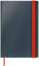 Leitz kariertes Hardcover Notizbuch in großem B5-Format (Tablet, iPad), 80 Blatt, 160 Seiten, 100 g/m² Papier FSC-zertifiziert, Soft-Touch, Ideal für Büro, Studium, Journal Buch, Grau, Cosy, 44820089