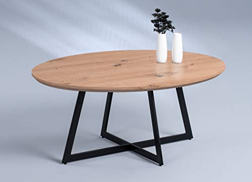 M2 Kollektion Yarra Couchtisch/Sofatisch, Holzwerkstoff, braun, 90x38,5x70cm