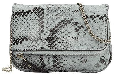 Liebeskind Berlin Aloe Snake Mini Bag, salt blue, onesize (HxBxT 9.0 cm x 13.0 cm x 2.0cm)
