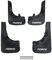 RE&AR Tuning Compatibile con Fiat Fiorino 2007-2024 Parafanghi anteriore + posteriore 4 pezzi KIT