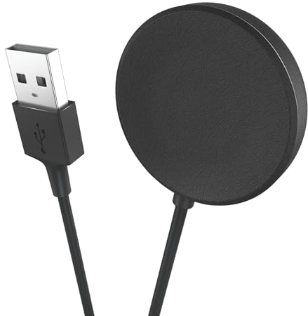 USB Charger for Samsung Galaxy Watch Ultra,FE,7,6,6 Classic,5,5 Pro,4,4 Classic,3,Active 2,Active Durable Charging Cable Dock Replacement for Samsung Galaxy Watch Charger - 1M/3.3Ft