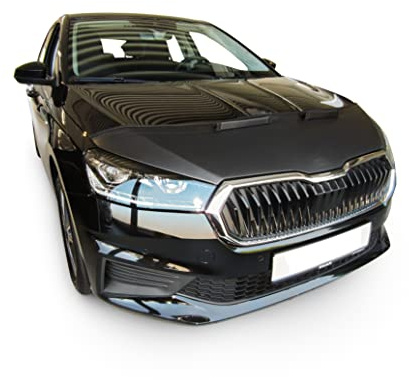 AB3-00674 AUTO-BRA kompatibel mit Skoda Fabia 4 IV Bj. 2021 - Haubenbra Steinschlagschutz Tuning Bonnet Bra