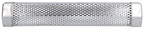 TOTITOM Räucherrohr für Grill Smoker Tube 304 Edelstahl Tragbares Hex Stable Barbecue Smoke Generator Pipe für kaltes heißes Räuchern von gegrillten Lebensmitteln Pellet Smoker Tube(30.6CM)