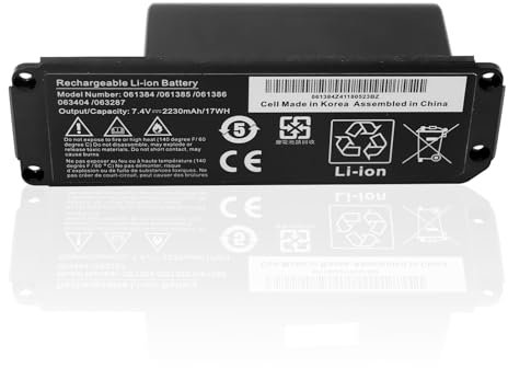 szyuya 7,4 V 061385 061384 061386 063287 Ersatzakkus für Bose SoundLink Mini Bluetooth Speaker One Series 063404 (17 Wh, 2330 mAh)