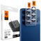 Spigen Glas.tR EZ Fit Optik Pro Protezione Fotocamera compatibile con Samsung Galaxy S25, 2 Pezzi, Nero, Anello Individuale, Durezza 9H Pellicola prottetiva