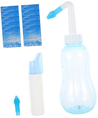 HAPINARY Limpiador Nasal Irrigador Nasal Para Cavidades Nasales Diseño Profesional
