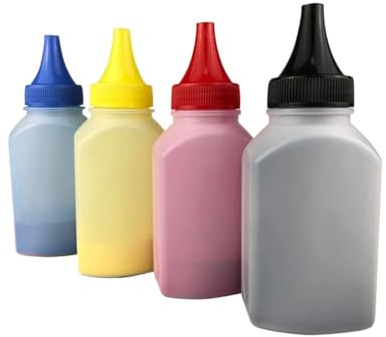 YGUWZ Toner-Nachfüllung Kompatibel mit ECOSYS P7040cdn Laserdrucker-Patrone TK-5160 TK-5161 TK-5162 TK-5163 TK-5164 farbiges Pulver(4 Color Toner)