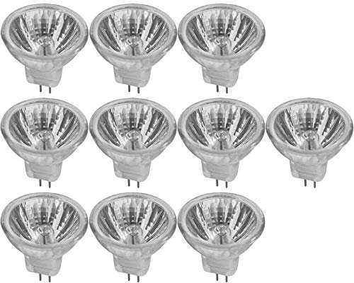 NCC-Licht 10 x Halogen Spiegellampe Kaltlicht Reflektor Strahler MR11 G4 10W 10 Watt 12V