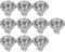 NCC-Licht 10 x Halogen Spiegellampe Kaltlicht Reflektor Strahler MR11 G4 10W 10 Watt 12V