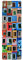 Bilderwelten Garderobe - Fenster der Welt, Größe HxB:105cm x 34cm