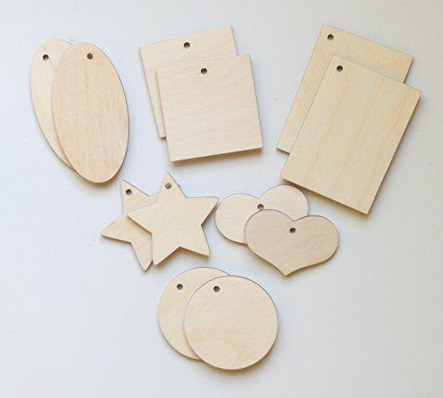 Antex r960p0b0 5,1 cm Brandmalerei Holz blanko