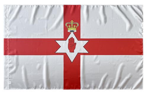 Durabol Bandera Irlanda del Norte 150 x 90 cm Satén