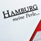 Hellweg Druckerei Auto Aufkleber Hansestadt Hamburg Meine Perle Reeperbahn Pauli 18x6 cm