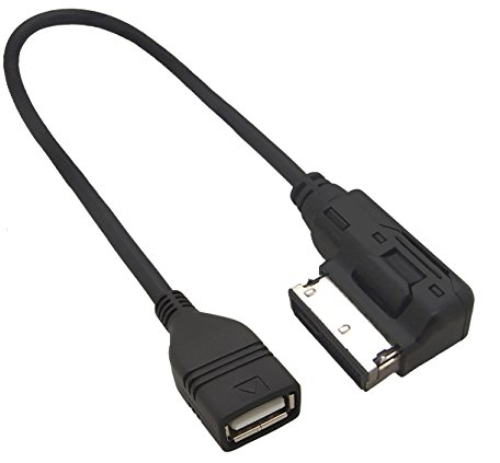 CHELINK Audio USB Kabel Adapter für Audi AMI MMI 2G 3G 3G +, Passend für Audi A3 A4 S4 A6 S6 A8 Q5 Q7 R8 TT
