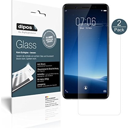 dipos 2x Displayschutzfolie 9H matt für Vivo V7