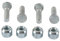 All Balls Racing 85-1047 Radbolzen und Muttern-Set