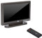 Puppenhaus Miniatur TV Spielzeug Simulation Miniatur TV Fernseher mit Fernbedienung Puppenhaus Dekoration für 1/12 Puppenhaus Zubehör