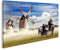 islandburner Bild auf Leinwand Don Quijote Sancho Pansa Bilder Wandbilder Poster