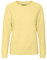 VERO MODA Damen Vmdoffy O-Hals Blouse Ga Noos Pullover Sweater, Lemon Meringue/Detail:Melange, S EU