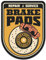 Retro Vintage Aufkleber -Finest Folia Sticker Old School Ace Kult Rockabilly (R148-3 Brake Pads)