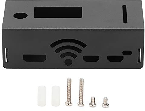 Pi Case, Aluminum Alloy Protective Shell For RPi, for MMDVM, HD Multimedia Interface+OTG+USB Port Digital Aluminum Alloy Hotspot Case for RPi Walkie Talk