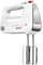 MPM MMR-19 Batidora Amasadora de Mano Especial Repostería, 5 Velocidades + Turbo, Varillas y Gancho Amasar Acero Inoxidable, 500W