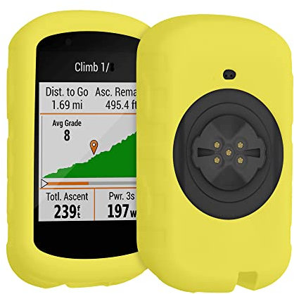 kwmobile Case Compatible with Garmin Edge 530 - Case Soft Silicone Bike GPS Protective Cover